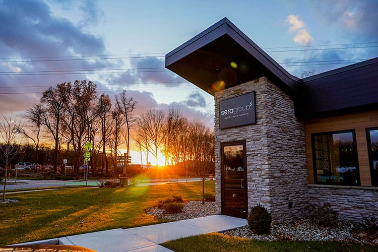 outside of office-min Sera Group's La Porte Indiana Office