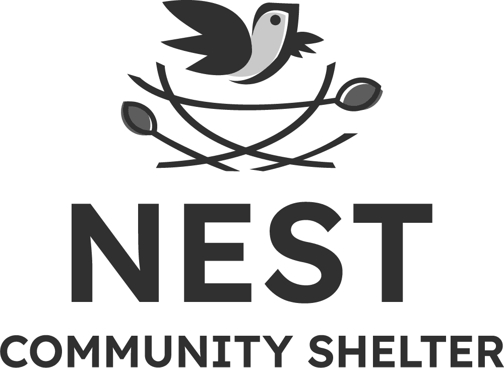 nest community shelter logo