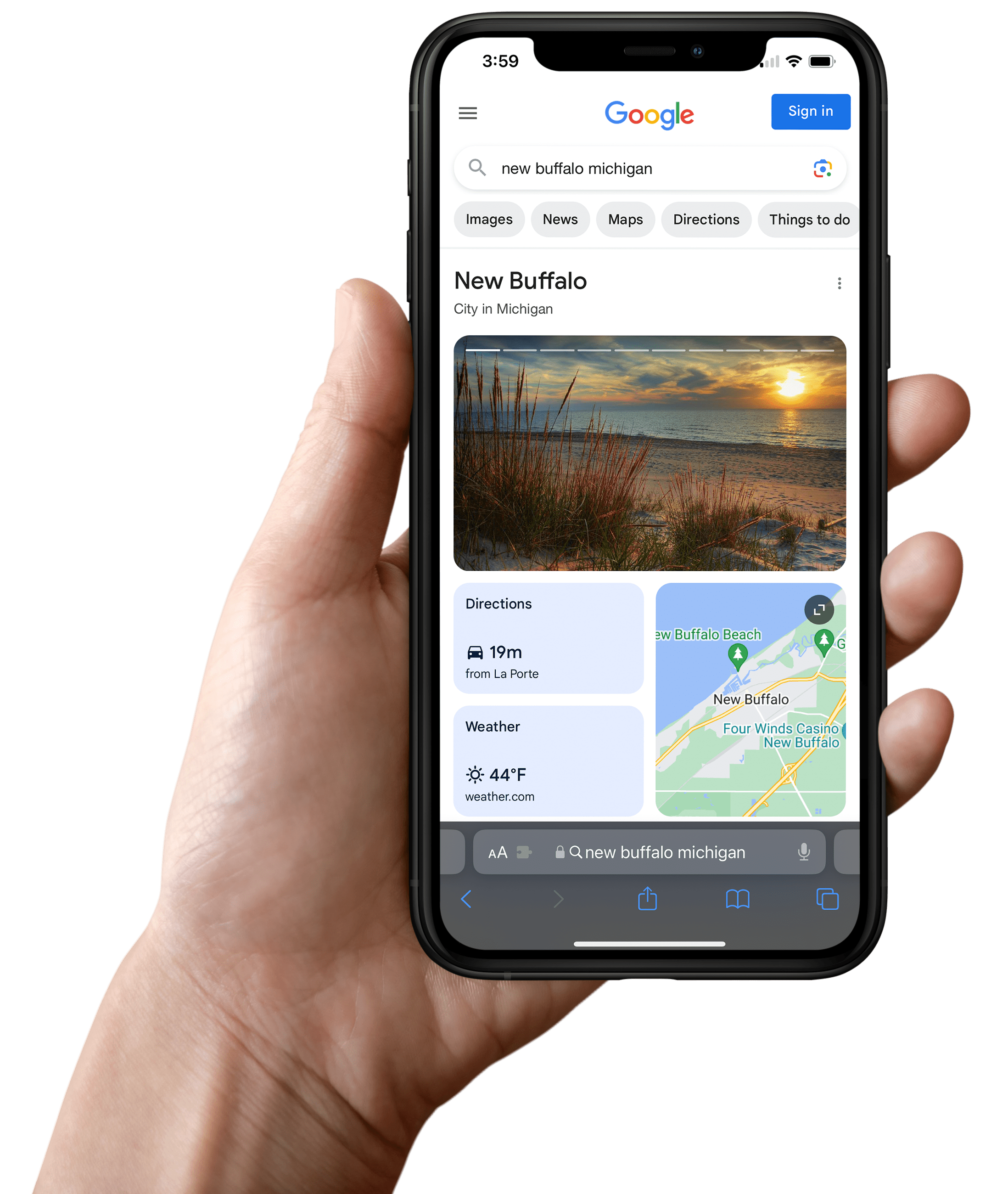 new buffalo digital marketing mockup